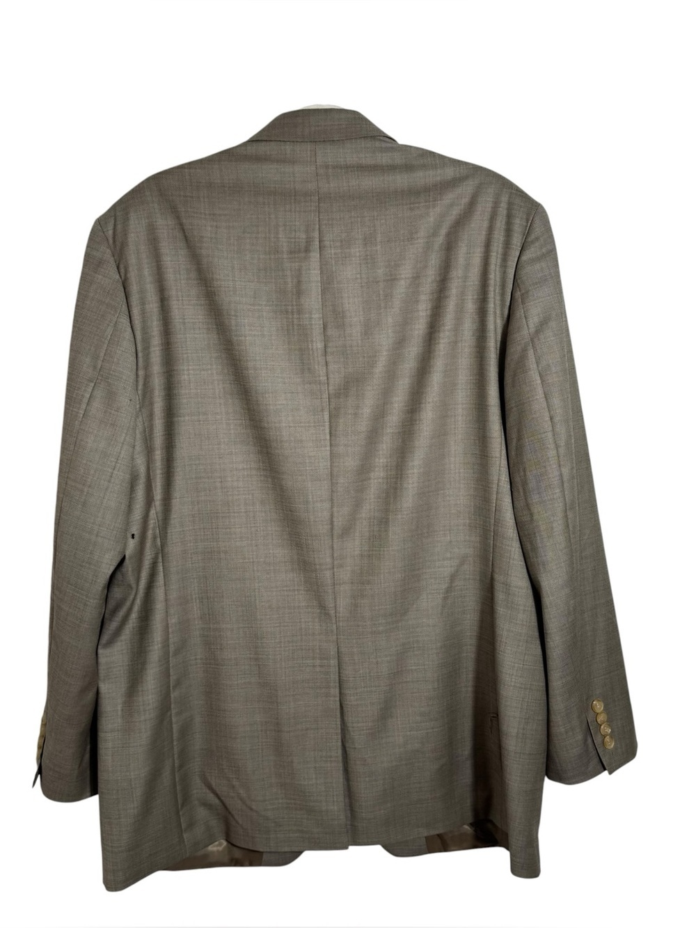 Lauren Ralph Lauren 100% Wool Blazer Sport Coat 44L Brown Tailored Jacket - Picture 2 of 8